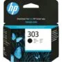 HP 303 Black Ink Cartridge - T6N02AE - Black, Original, Pigment-based, 200-page yield