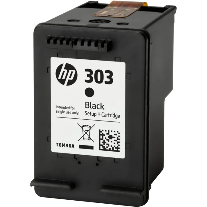 HP 303XL Black Original Ink Cartridge - T6N04AE - High Yield (600 pages), 12 ml, Pigment-based — image 2