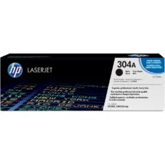 HP 304A (CC530A) Original Black LaserJet Toner Cartridge - Standard Yield 3,500 pages