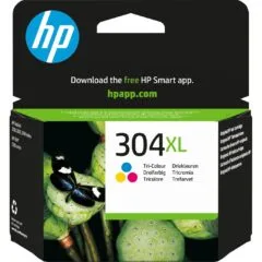 HP 304XL Original Tri-color Ink Cartridge - 304XL - Cyan/Magenta/Yellow, High (XL) Yield
