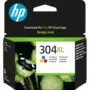 HP 304XL Original Tri-color Ink Cartridge - 304XL - Cyan/Magenta/Yellow, High (XL) Yield