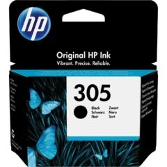 HP 305 Black Original Ink Cartridge - 3YM61AE - Standard Yield ~120 Pages