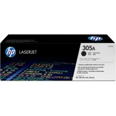 HP 305A Original LaserJet Toner Cartridge - CE410A - Black, Standard Yield (≈2,090 pages) - 1 Pack