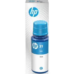 HP 31 Original Ink Bottle - 70 ml Cyan - Standard Yield