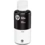 HP 32 Black Original Ink Bottle - 135 ml XL High-Yield Pigment Ink