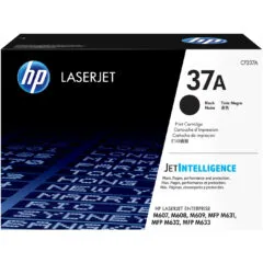 HP 37A Original LaserJet Toner Cartridge - CF237A - Black, Standard Yield, 11,000 pages