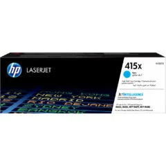 HP 415X - W2031X - Original High-Yield Cyan Toner Cartridge, 6,000 Pages