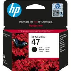 HP 47 Black Original Ink Cartridge - 26 ml, 1300 pages, Standard Yield, Single Pack