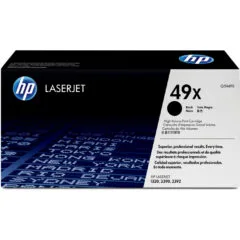 HP 49X Original LaserJet Toner Cartridge - Q5945X - Black, High Yield (6000 pages), 1-pack