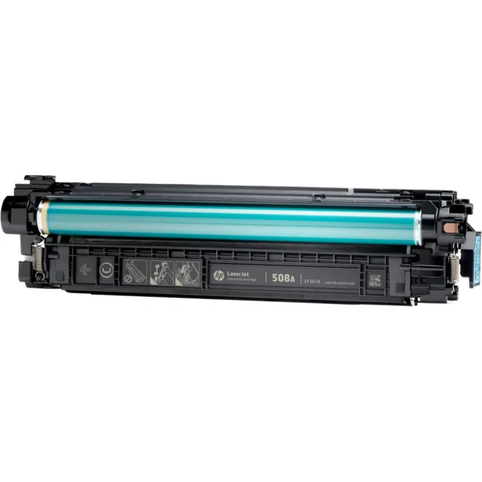 HP 508A Original Cyan Toner Cartridge - CF361A - 5,000-page Standard Yield for LaserJet M552/M553/M577 — image 2