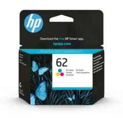 HP 62 Tri-Color Ink Cartridge - C2P06AE - Cyan/Magenta/Yellow, Standard Yield, 4.5 ml