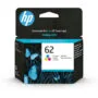 HP 62 Tri-Color Ink Cartridge - C2P06AE - Cyan/Magenta/Yellow, Standard Yield, 4.5 ml