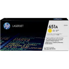 HP 651A Toner Cartridge - CE342A - Original Yellow, 16,000 pages
