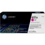 HP 651A Toner Cartridge - CE343A - Magenta, Original, Standard Yield 16,000 pages, 1-pack