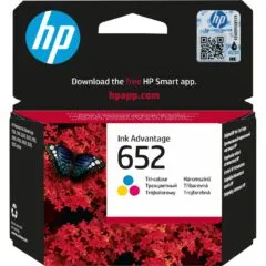 HP 652 Color Ink Cartridge - F6V24AE - Cyan, Magenta, Yellow