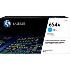 HP 654A Original Toner - CF331A - Cyan, 15,000-page LaserJet Cartridge