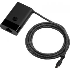HP 65W USB-C Laptop Charger - 115–230V AC - Black
