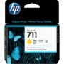 HP 711 Original Yellow Ink Cartridge - 711 - Yellow, 29ml, Original