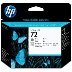 HP 72 Original Printhead - C9380A - Grey & Photo Black, Standard Capacity, 1-Pack