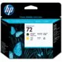 HP 72 Original Printhead - C9384A - Matte Black and Yellow, Standard Capacity, 1-Pack