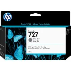 HP 727 Original Ink - 727 - Gray, 130 ml, 1 Pack