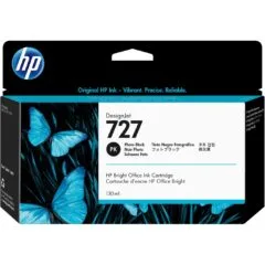 HP 727 Original Ink Photo Black 130ml - 727 - Color: Black