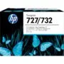 HP 727 Original Printhead - 727 - Black & Color, Standard Capacity, 1-Pack