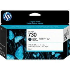 HP 730 130 ml Matte Black Ink Cartridge - 730 - Matte Black