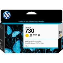 HP 730 Yellow Ink - 730 - Color Yellow, 130 ml