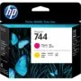 HP 744 Printhead - 744 - Magenta & Yellow