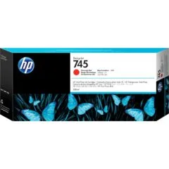 HP 745 Refill Ink Bottle Chromatic Red 300 ml - HP 745 - Magenta