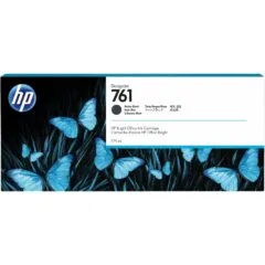 HP 761 Original Ink Cartridge - 761 - Matte Black, 775ml, Standard Capacity, 1-Pack