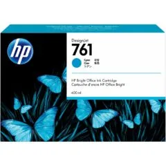 HP 761 Original Ink Cyan - 761 - Original, Cyan, 400ml, 1-pack