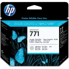 HP 771 Original Printhead - 771 - Black and Gray, 1-pack