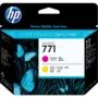 HP 771 Original Printhead - CE018A - Magenta & Yellow