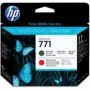 HP 771 printhead - CE017A - Matte Black, Chromatic Red, Standard Capacity 1-pack