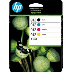 HP 912 Original Ink Multipack - 6ZC74AE - Standard Yield Black/Cyan/Magenta/Yellow