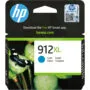 HP 912XL High Yield Cyan Ink - 912XL - Cyan, Original