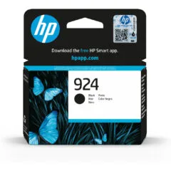 HP 924 Black Original Ink Cartridge - Standard Yield (500 pages) - Single Pack