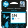 HP 924 Original Cyan Ink Cartridge - HP 924 - Cyan, Original, Standard Yield
