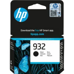 HP 932 Black Original Ink Cartridge - CN057AE - Pigment-Based Black, Standard Yield