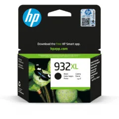 HP 932XL Original Black Ink Cartridge - CN053AE - High Yield (1000 pages, 22.5 ml) for HP OfficeJet 6100/7110/7610