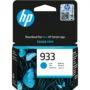 HP 933 Cyan Original Ink Cartridge - 933 - Cyan, Pigment-based ink, 4 ml