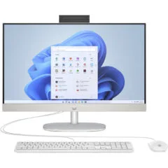 HP All-in-One 24-cr0006ng - Shell White - Ryzen 5 7520U, 16GB, 512GB SSD, 23.8" FHD IPS, Windows 11 Home