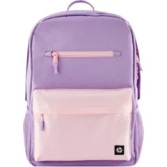 HP Campus Lavender Backpack (P) - Lavender, 15.6in Notebook Compartment, Polyester