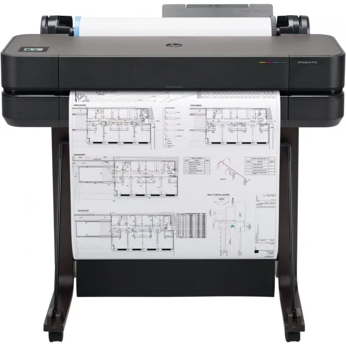 HP DesignJet T630 - T630 - Color Inkjet Large-Format Printer, 60.96 cm (24 in), A1 Roll, USB, LAN, Wi-Fi — image 1