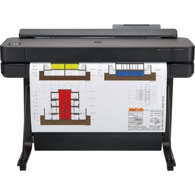 HP DesignJet T650 Large Format Printer - T650 - Color, USB, Ethernet, Wi-Fi — image 1