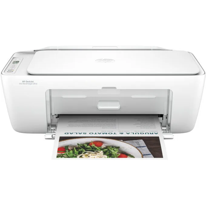 HP DeskJet 2820e - Wireless All‑in‑One Inkjet Printer - Color, 64MB, 1GHz, Grey — image 1