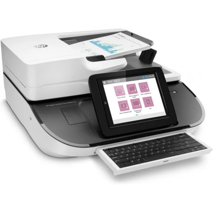 HP Digital Sender Flow 8500fn2 Document Scanner - 8500fn2 - Sheet-fed, Ethernet connectivity — image 6