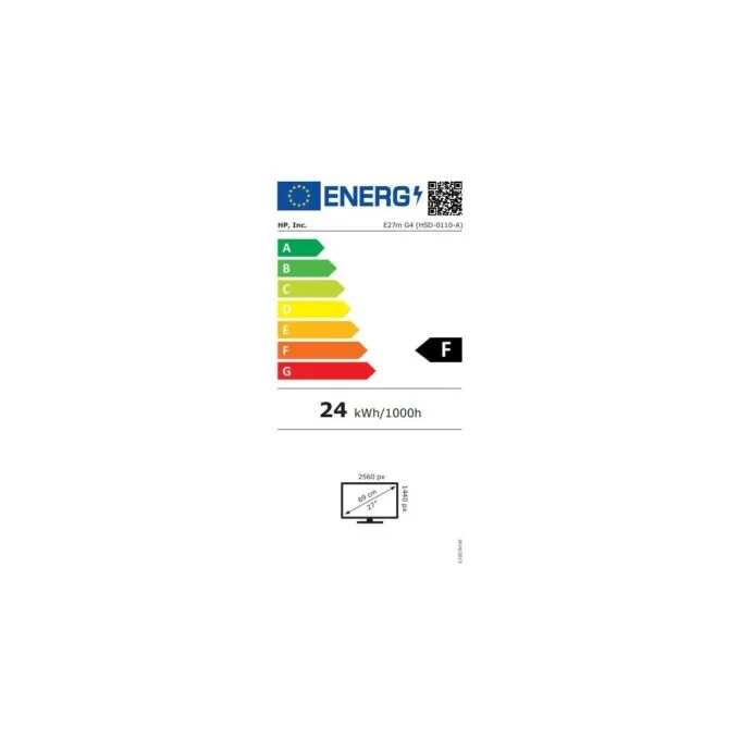 HP E27m G4 27" QHD IPS Monitor - 2560x1440, 5ms, USB-C/HDMI/DP — image 10